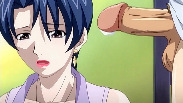 My Step Mom’s Best Friend Right Next to Her in ThisHentai Action