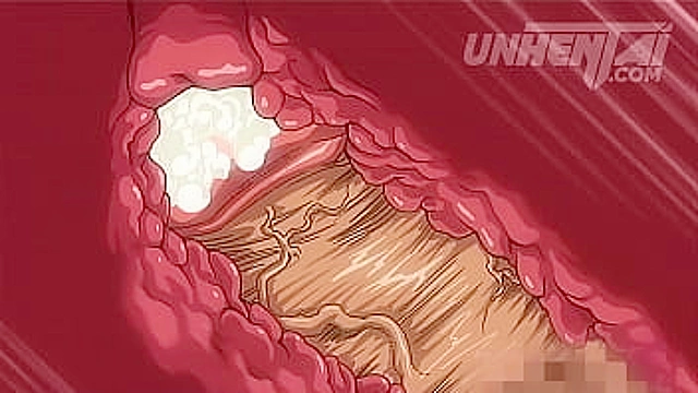 Seduced Lesbian Tries Dick for the First Time! Uncensored Hentai Action!