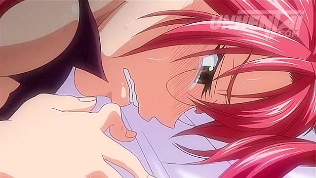 Seduced Lesbian Tries Dick for the First Time! Uncensored Hentai Action!