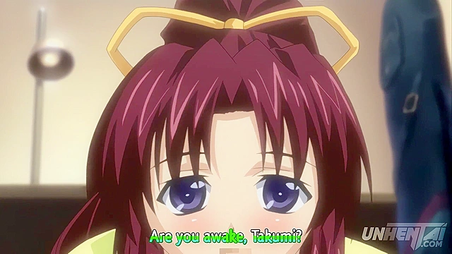 Step Sister Wakes Me Up With a Juicy Blowjob [Subtitled]