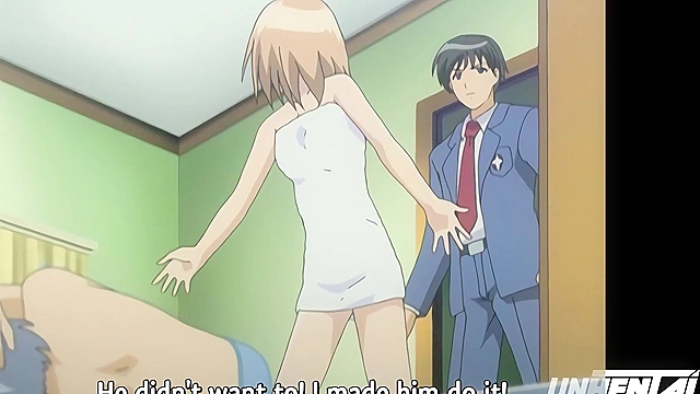 Step Sister Caught Masturbating in Uncensored Hentai [Subtitled]