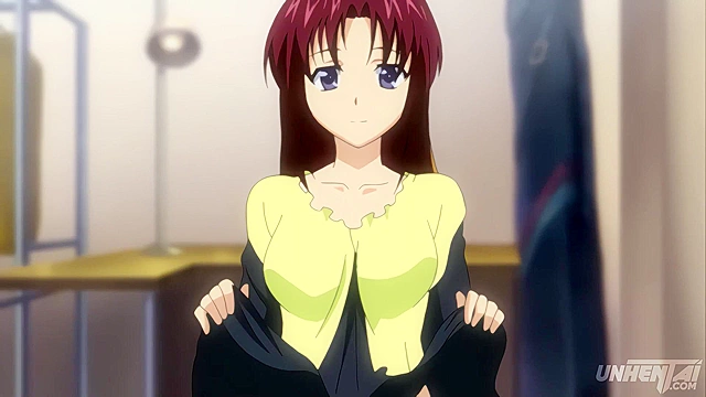 My Small, Busty Step Sister in Her First Time - Hentai [Subtitled]