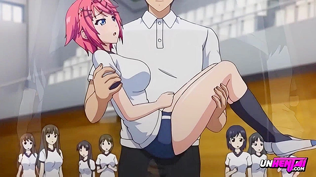 Gymnast with a Juicy Pussy in Wild Hentai Action