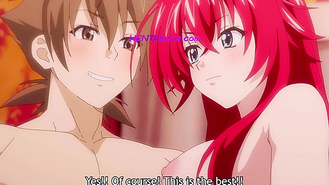 Red-Haired Teen Beast In New Year's Costume Jumps On Pole And On Classmate's Big Dick