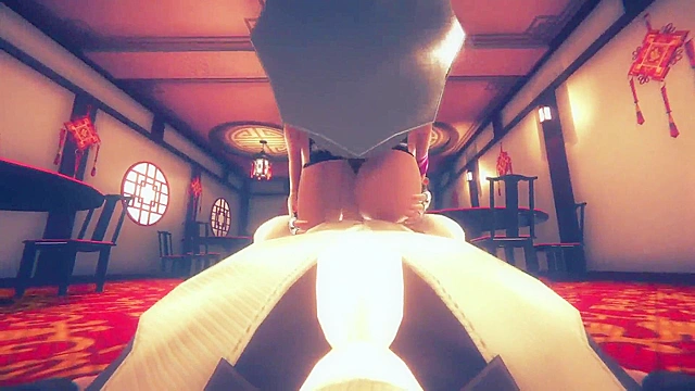 Uncensored 3D BDSM Cosplay - Big Tits Anime Goddess in Doggystyle Fucking