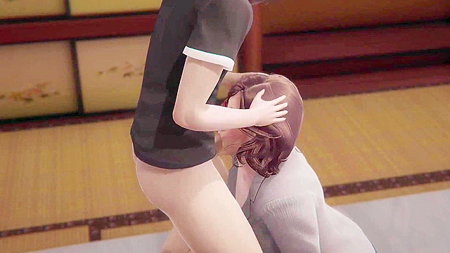 Boosty Mommy Fucking with Student on Floor & Squirting - 3d Uncensored