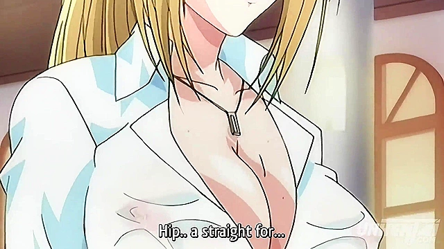 Summer Fun with Busty MOM Hentai: MILF Teacher Jerks Off in Class with Students