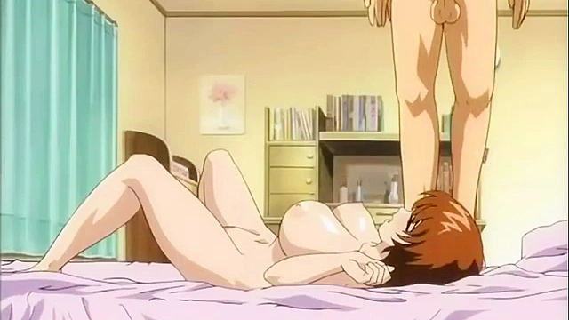 Student Gets Dirty Lesson from Mom Hentai and Her Big Tits - Uncensored