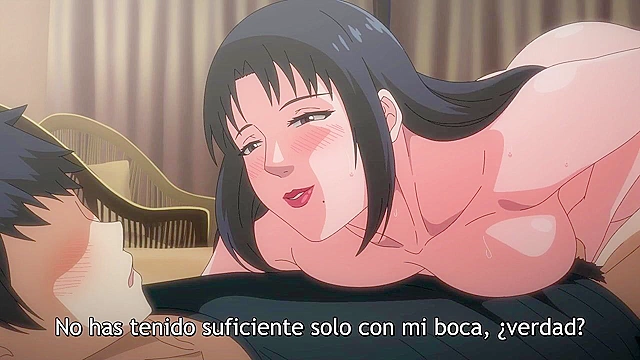 Mom Hentai Stepson Seduction: Dirty Milf Big TIts Tempts Him On Vacation - Uncensored