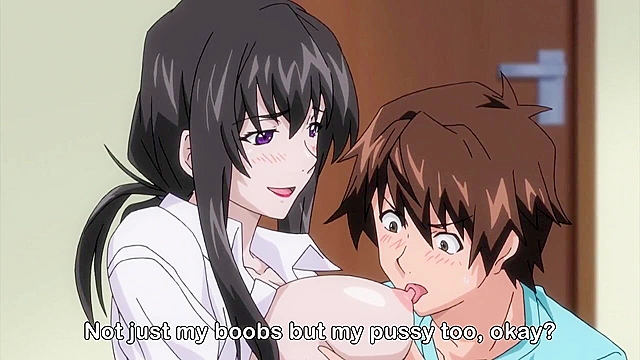 Hungry Young Dick Fucks Hentai Milf's Proficient Wet Pussy at Her Home - Uncensored