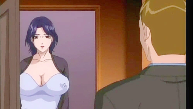 First Threesome With Super Busty Beauty - Hentai Milf Uncensored Adventure