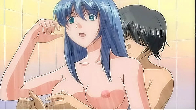 Teacher Seduces Her Students In Secret Lessons - Blue Haired Milf Hentai Uncensored