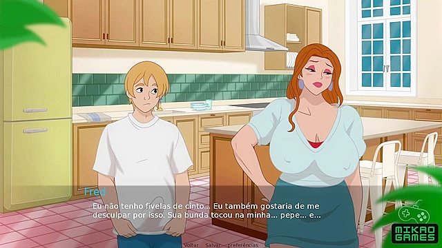 Milf Hentai Slips and Falls Into My Arms for Hot Fucking - Sexy Gameplay Moments