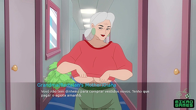 Uncensored Game Moments - Milf Hentai Goes Wild After Stepson Cumming on Her Tits