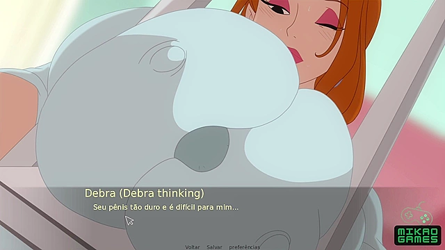 Uncensored Game Moments - Milf Hentai Goes Wild After Stepson Cumming on Her Tits