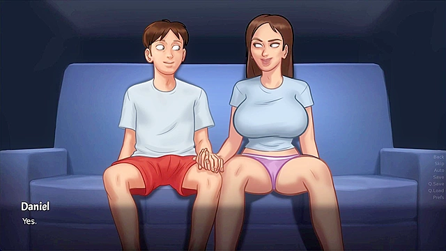 Summer Seduction with Milf Hentai  - Step Sis Wants Wild Fuck After Cinema