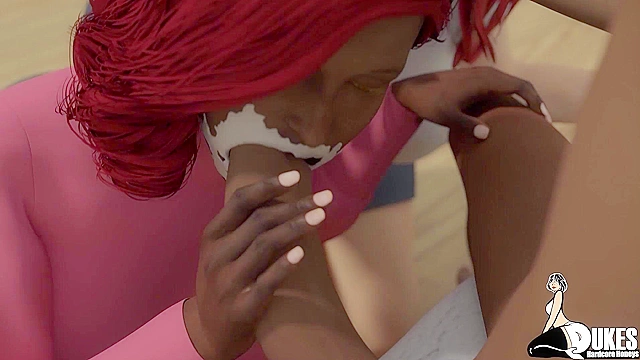 Uncensored 3d - Big Ass Milf Hentai Fucking in Foursome with Stepson & His Friends