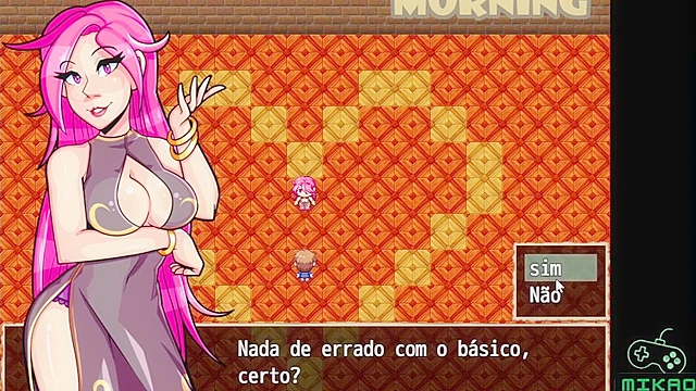 Hentai Mom Maid Linda Baths with Abashed Teen - Uncensored Hentai Game