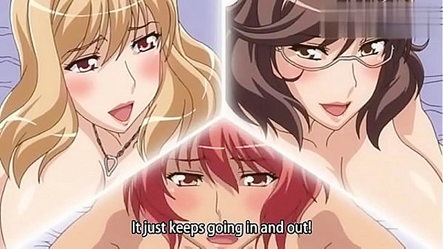 Hentai Mom With Big Tits Teases Her Stepson’s Friends for a Wild Group Session
