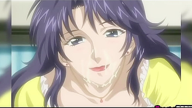 Hentai Mom Caught Naked with Toy, Gets Fucked Hard by Stepson - Uncensored