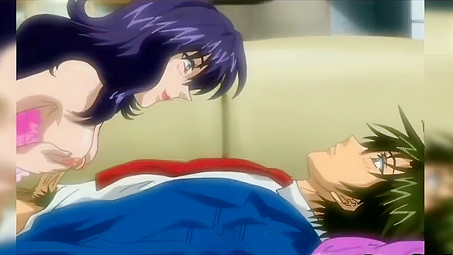 Hentai Mom Caught Naked with Toy, Gets Fucked Hard by Stepson - Uncensored