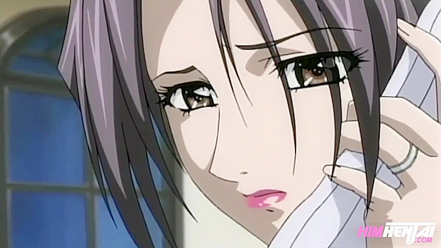 Hentai Mom Preparing Her Ass for My Friends' Pleasure - Uncensored