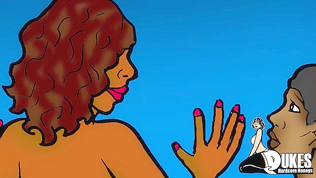 Juicy Ebony Bbw Milf Hentai Gets Fucked by 3 Hard BBC Dicks Deeply