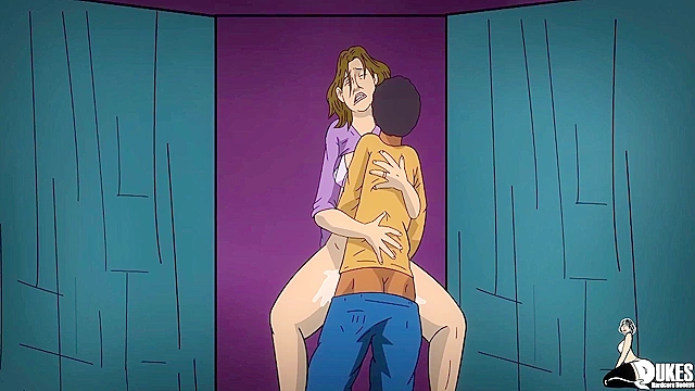 Big Black Cock Stretches Rude Nun & Mild Mannered Milf Hentai Asses Explicitly