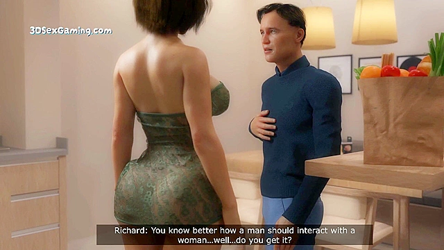 Horny StepMom Relieving Tension In Her Son’s Room - Milf Hentai 3D Porn