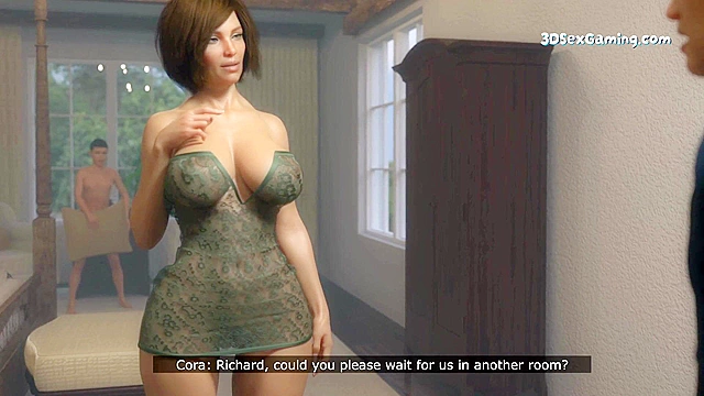 Horny StepMom Relieving Tension In Her Son’s Room - Milf Hentai 3D Porn