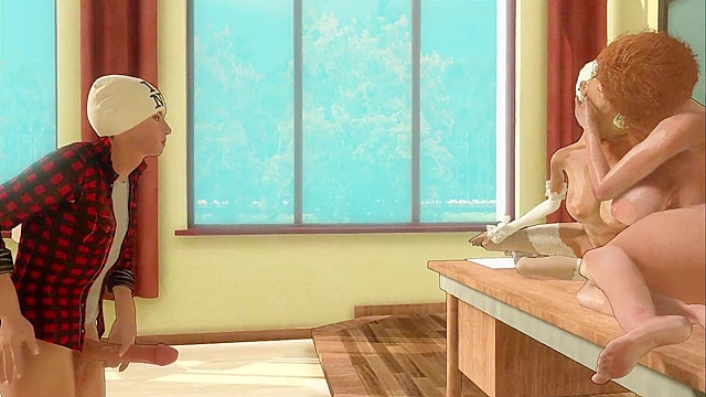 Hot MILF Hentai Tutors Young Student In Bed, Teaching Him Her Secret Tricks - Uncensored