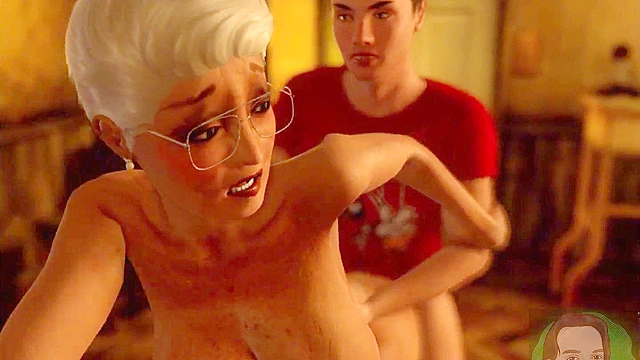 Sexy Granny Teacher Tempts Her Students – MILF Hentai Classroom Action!