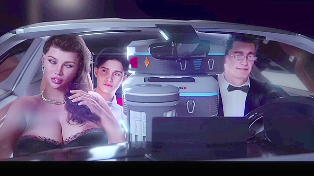 Sneaky Step Touches & Sucks Dick; MILF Hentai Gets Fucked By Friends' Dicks!