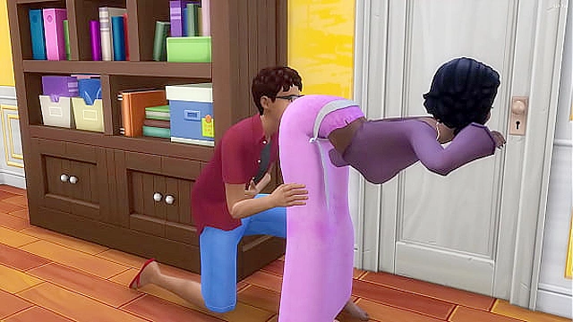 Horny Stepson Meets His Lustful Hindi Hentai MILF for Raw Hotel Room Sex