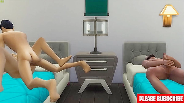 Stepdad Watches As I Dive Into Seductive Hentai MILF For Hardcore Fun