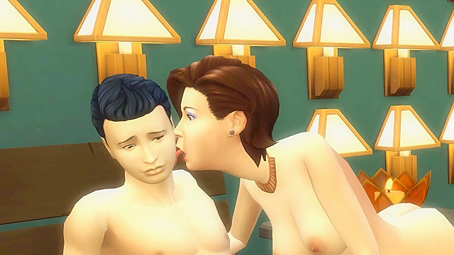 Hentai Milf Gets Fucked by Me With Step-Dad Secretly Watching