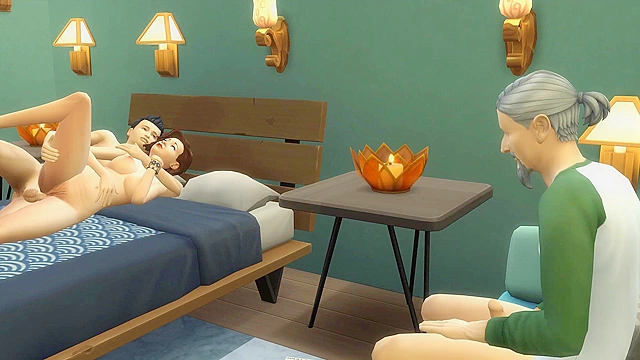 Hentai Milf Gets Fucked by Me With Step-Dad Secretly Watching