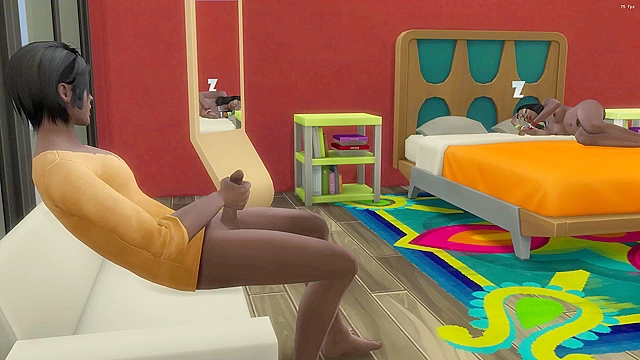 They Fuck Until She's Pregnant Now - Hentai MILF Finds Her Stepson Watching