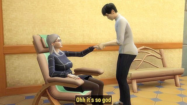 Hentai MILF Demands Intense Sex From Masseur’s Stepson In Secret Office Hours