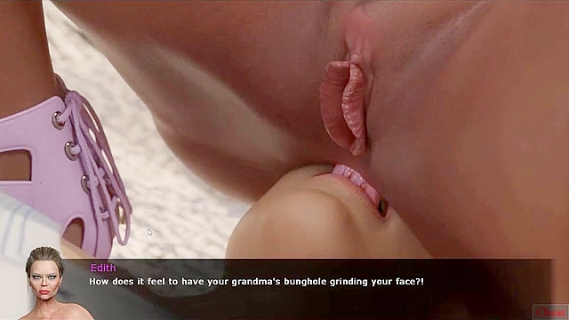 Busty Slut Gets Pussy Licked by Lustful Guys - Hentai MILF Indulgences