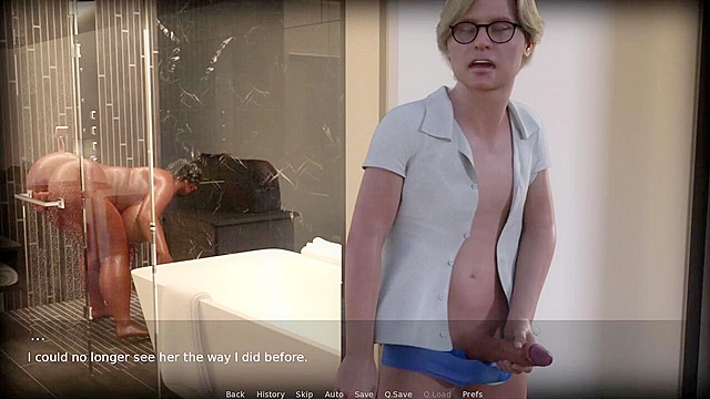 Stepdaughter Watches Her Slutty Stepmom Get Fucked Hardly - Hentai MILF Ava