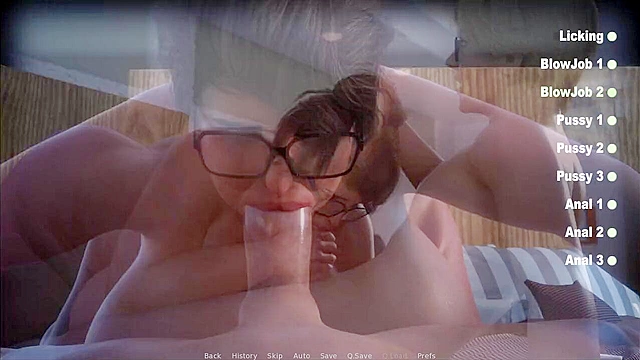 Stepdaughter Watches Her Slutty Stepmom Get Fucked Hardly - Hentai MILF Ava