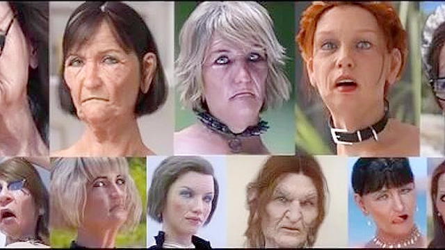 Hentai MILF Rides Dick Under Mistletoe In 3D Granny Christmas Orgy Compilatiion