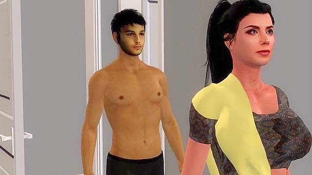 Caught Stepson Watching, He Fucks His Innocent Hentai MILF Mother Rawly