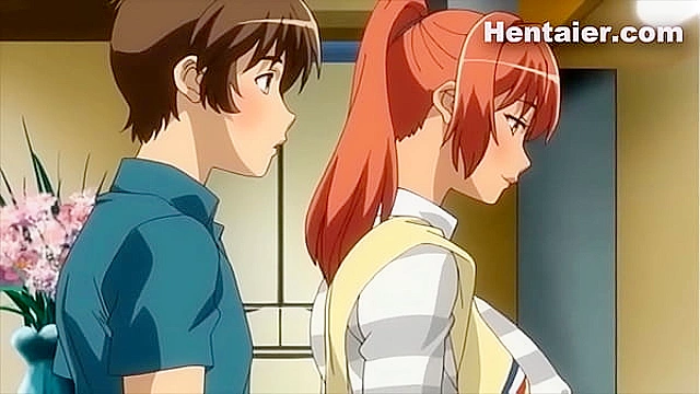 Hentai MILF Gets Roughly Fucked by Stepson Random Dick Movements Uncensored