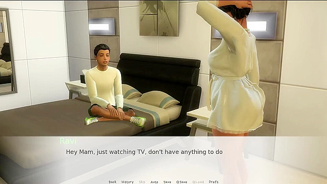 Hentai MILF Strips Naked for Unusual Therapy; StepMom Handjob Bliss Uncensored