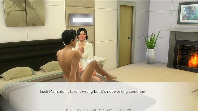 Hentai MILF Strips Naked for Unusual Therapy; StepMom Handjob Bliss Uncensored