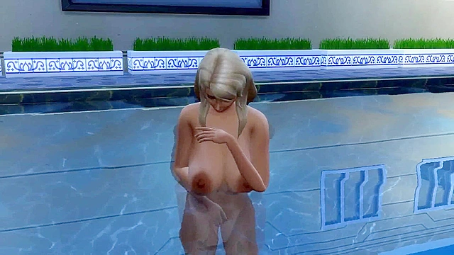 Naughty Sims Gathering Where Perverted Dudes Seduce Anime Hentai MILF