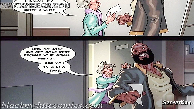 Hentai MILF Takes an Artful Break for a Sizzling Black Cock Feast Scene