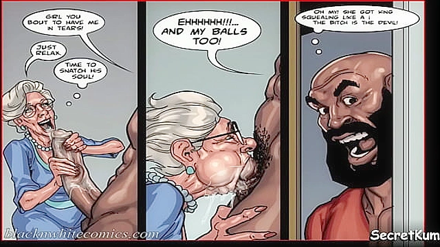 Granny Shows Her True Colors Teaching Hentai MILF Art with Extreme Passion